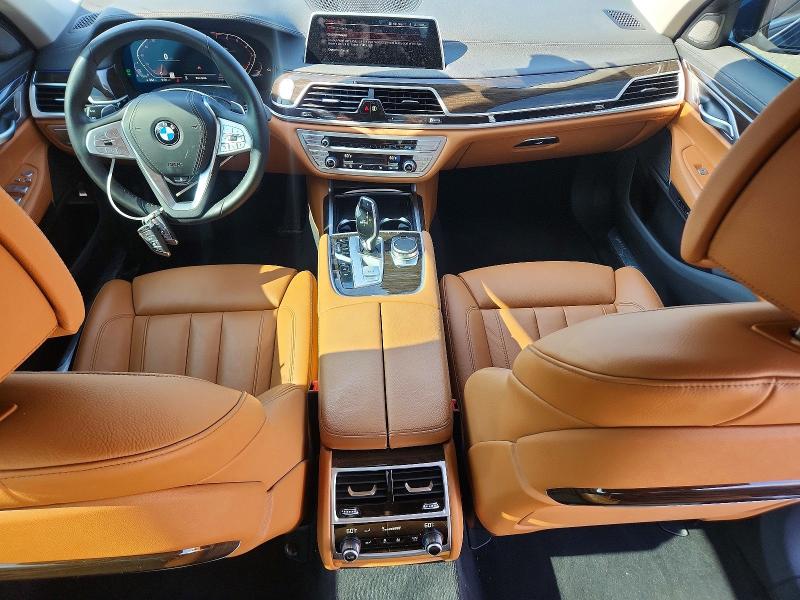 2022 BMW 7er VIN WBA7T4C0XNCK11394 COPART salvage auction — FRONT END, Ma - Cert Of Title-Salvage, sold $24,700 on 2026-07-22 (photo 8)