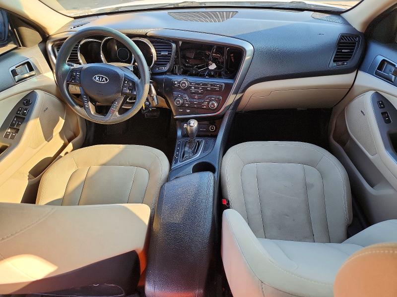 2011 Kia Optima VIN KNAGM4A73B5107147 COPART salvage auction — VANDALISM, NY - MV-907A SALVAGE CERTIFICATE, sold $325 on 2026-07-28 (photo 8)