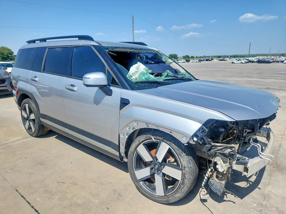 2025 Hyundai Santa fe VIN 5NMP44GL7SH071998 COPART salvage auction — FRONT END, LA - CERTIFICATE OF TITLE, sold $13,100 on 2026-07-28 (photo 4)