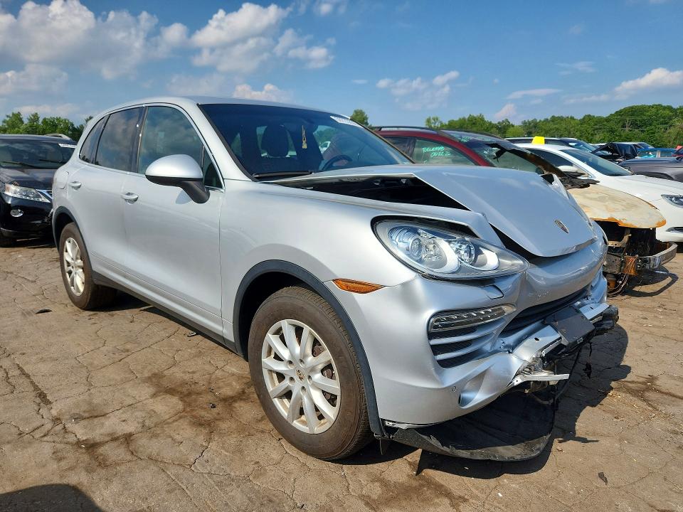 2012 Porsche Cayenne VIN WP1AA2A25CLA08612 COPART salvage auction — FRONT END, Ny - Certificate Of Title, sold $1,050 on 2026-07-28 (photo 4)