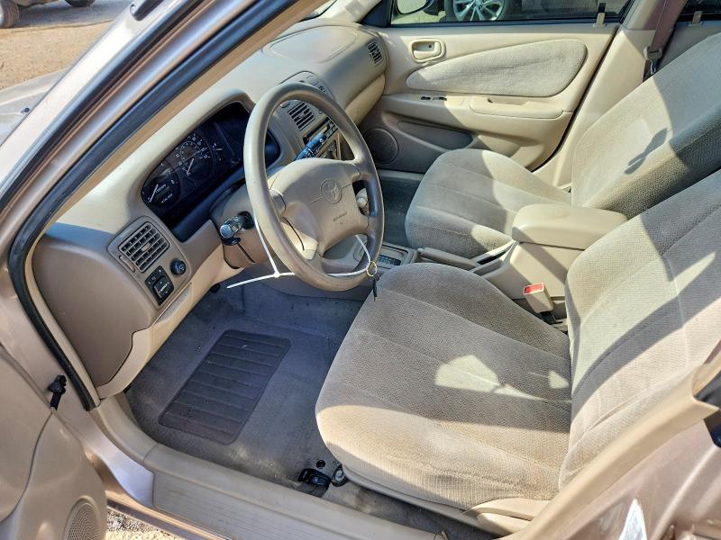2001 Toyota Corolla VIN 1NXBR12E91Z529465 COPART salvage auction — REAR END, Il - Salvage Certificate, sold $250 on 2026-07-30 (photo 7)