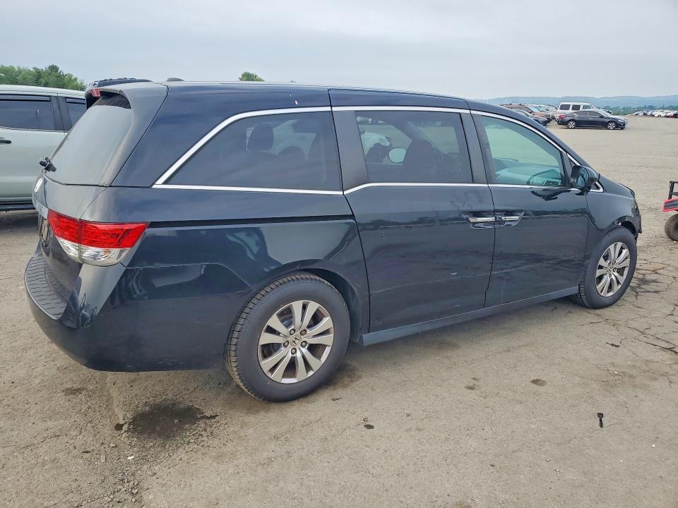 2016 Honda Odyssey VIN 5FNRL5H6XGB121344 COPART salvage auction — FRONT END, Pa - Certificate Of Salvage, sold $7,600 on 2026-07-31 (photo 3)