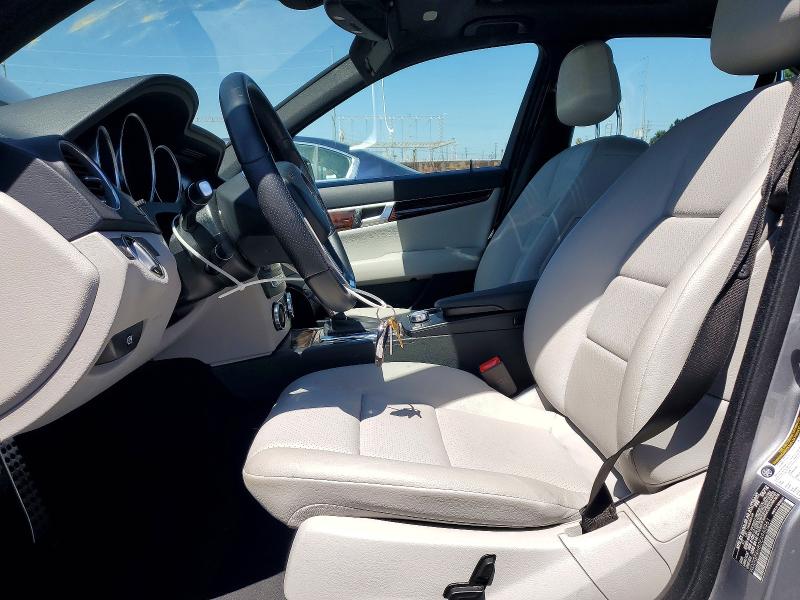 2014 Mercedes-benz C-klasse VIN WDDGF4HB0EA965961 COPART salvage auction — NORMAL WEAR, Ca - Salvage Certificate, sold $3,650 on 2026-08-14 (photo 7)