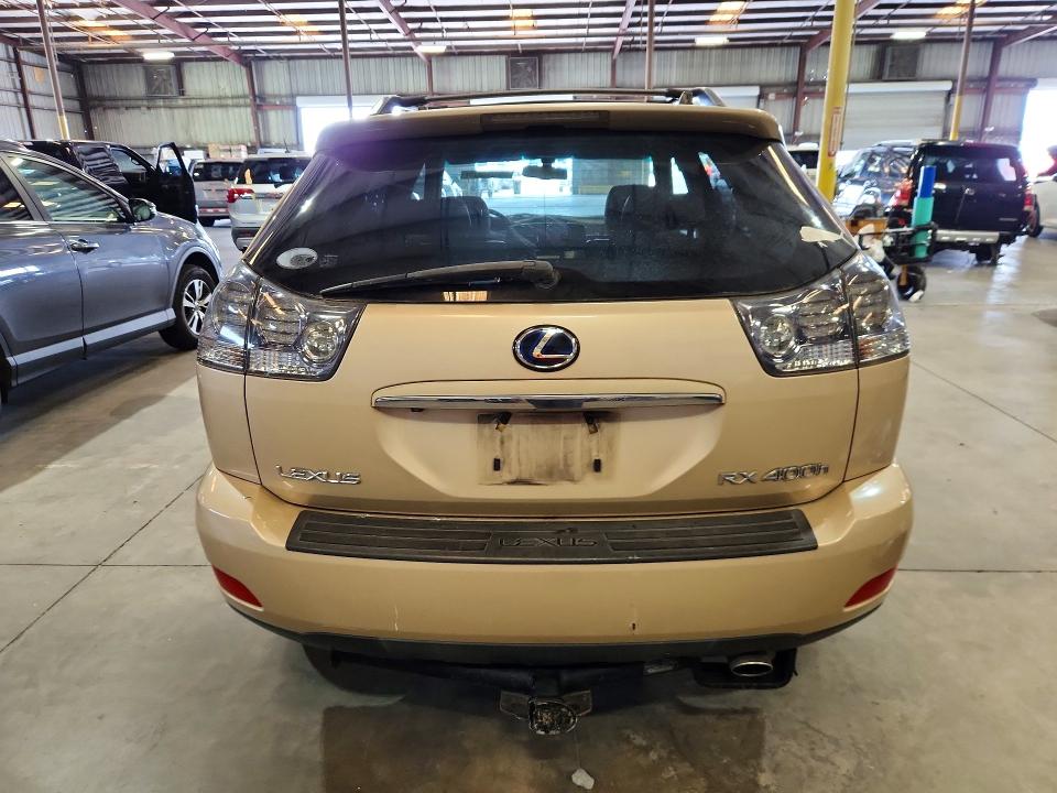 2008 Lexus Rx 400h VIN JTJGW31U682007029 COPART salvage auction — NORMAL WEAR, FL - CERTIFICATE OF TITLE, sold $1,050 on 2026-07-20 (photo 6)