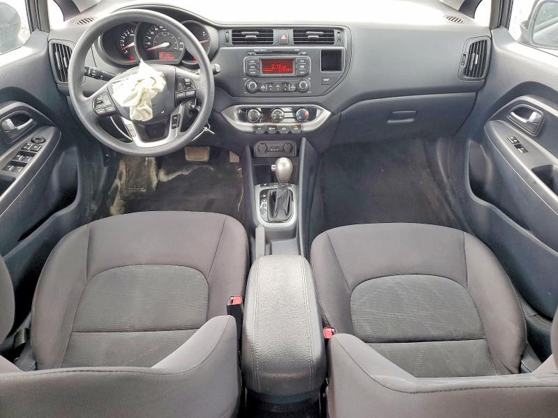 2013 Kia Rio VIN KNADM4A33D6131963 COPART salvage auction — FRONT END, On - Permit No Brand - Unfit, sold $225 on 2026-07-28 (photo 8)