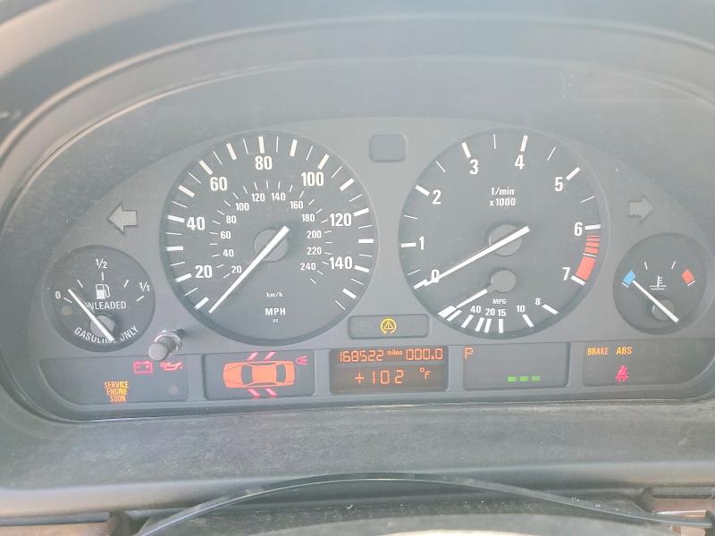2000 BMW 5 series VIN WBADM6345YGV01618 COPART salvage auction — FRONT END, CA - DIS/DLR/EXP ONLY CLEAN TITLE, sold $150 on 2026-07-28 (photo 9)
