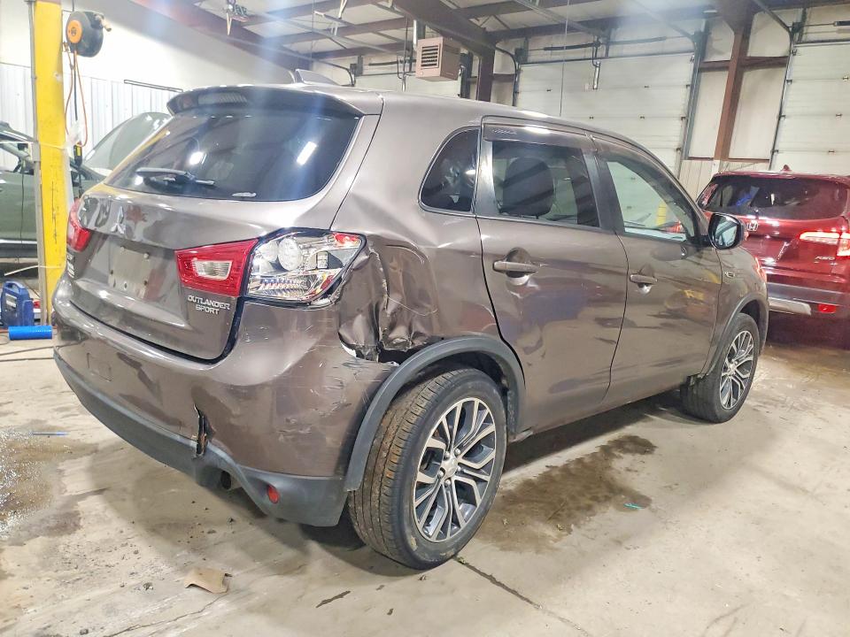 2017 Mitsubishi Outlander VIN JA4AR3AU8HZ067699 COPART salvage auction — HAIL, PA - CERTIFICATE OF SALVAGE, sold $625 on 2026-07-28 (photo 3)