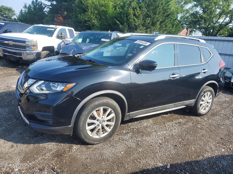 2018 Nissan Rogue VIN KNMAT2MV2JP522828 COPART salvage auction — FRONT END, Md - Certificate Of Title (P), sold $1,900 on 2026-07-27 (photo 1)