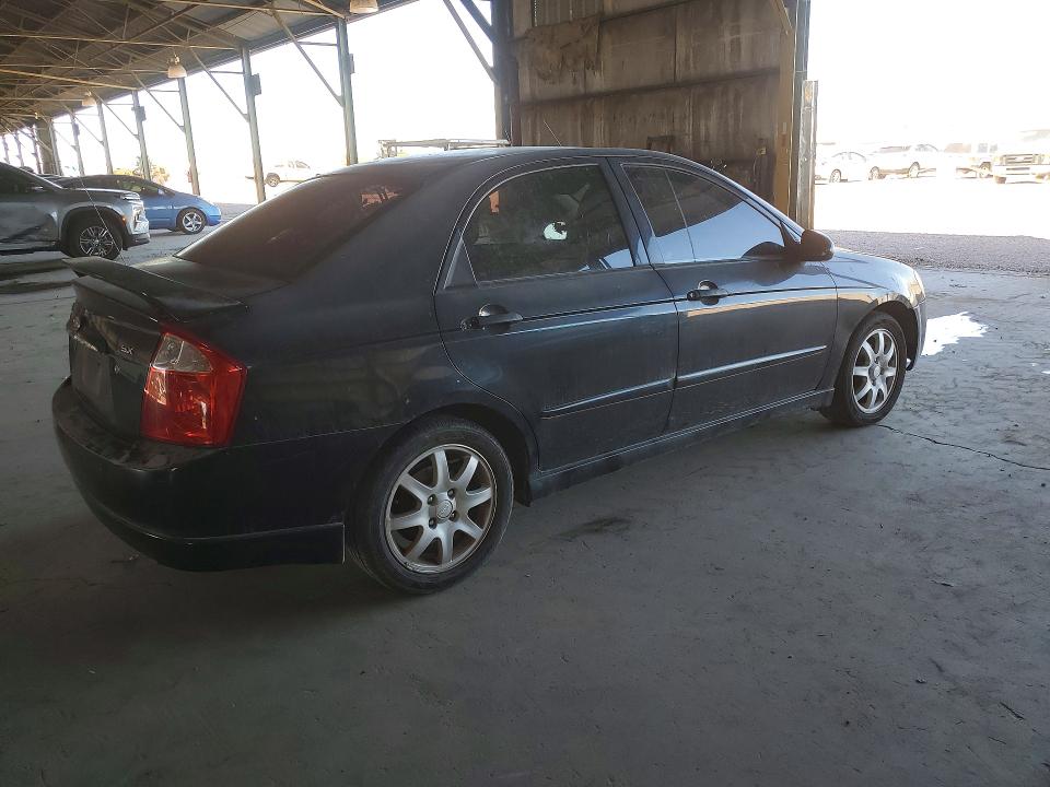 2006 Kia Spectra VIN KNAFE122165208249 COPART salvage auction — MINOR DENT/SCRATCHES, AZ - CERTIFICATE OF TITLE, sold $225 on 2026-07-13 (photo 3)