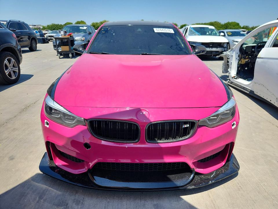 2016 BMW M3 VIN WBS8M9C5XG5D31311 COPART salvage auction — NORMAL WEAR, TX - CERTIFICATE OF TITLE, sold $600 on 2026-07-27 (photo 5)