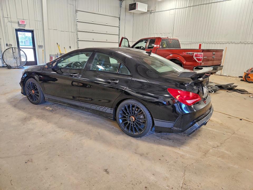 2016 Mercedes-benz Cla-klasse amg VIN WDDSJ5CB1GN354936 COPART salvage auction — HAIL, Mn - Cert Of Title-Salvage, sold $8,900 on 2026-07-16 (photo 2)