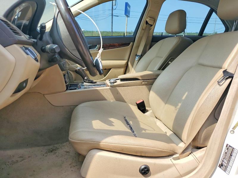 2010 Mercedes-benz C-klasse VIN WDDGF8BB4AR106206 COPART salvage auction — MECHANICAL, OH - CERTIFICATE OF TITLE, sold $375 on 2026-07-29 (photo 7)