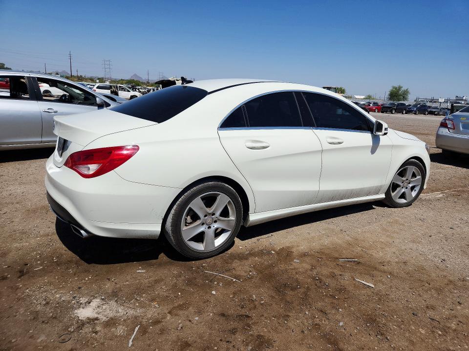 2015 Mercedes-benz VIN WDDSJ4EB6FN279950 COPART salvage auction — MECHANICAL, Az - Cert Of Title - Salvage, sold $1,650 on 2026-07-31 (photo 3)