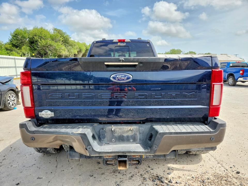 2022 Ford F350 VIN 1FT8W3DT2NED72098 COPART salvage auction — FRONT END, Tx - Salvage Vehicle Title, sold $11,100 on 2026-07-28 (photo 6)