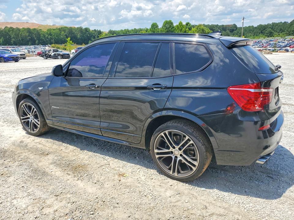 2017 BMW X3 VIN 5UXWZ7C33H0V93426 COPART salvage auction — MECHANICAL, Ga - Certificate Of Title, sold $4,750 on 2026-07-13 (photo 2)