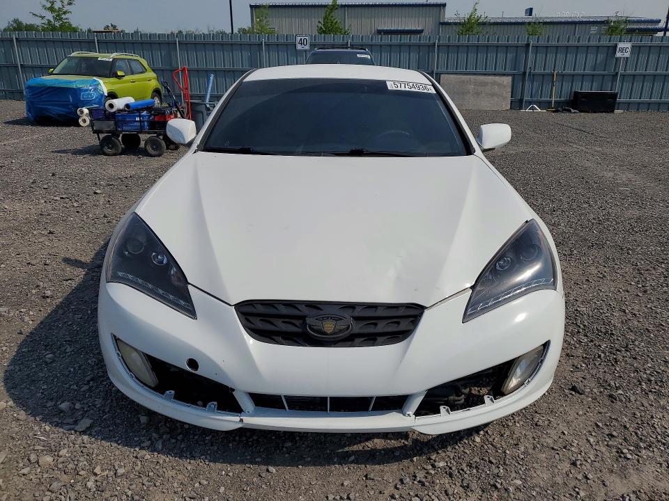 2010 Hyundai Genesis VIN KMHHT6KD6AU015055 COPART salvage auction — FRONT END, ON - PERMIT NO BRAND - UNFIT, sold $825 on 2026-07-28 (photo 5)