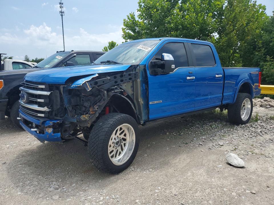 2021 Ford F350 VIN 1FT8W3BT9MEE04093 COPART salvage auction — SIDE, PA - CERTIFICATE OF SALVAGE (P), sold $10,300 on 2026-07-29 (photo 1)