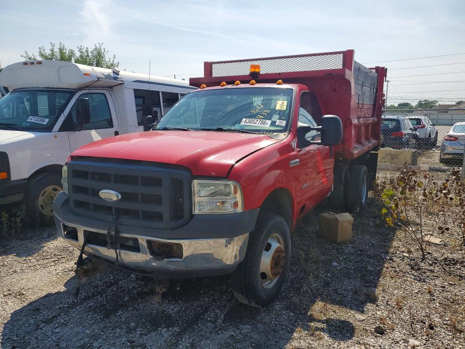 2007 Ford F-350 super duty VIN 1FDWF37P07EB40605 — COPART salvage auction photo