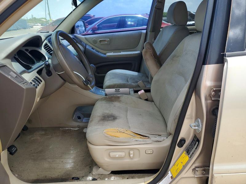2007 Toyota Highlander VIN JTEGD21A570166901 COPART salvage auction — WATER/FLOOD, Fl - Certificate Of Title, sold $20 on 2026-07-29 (photo 7)