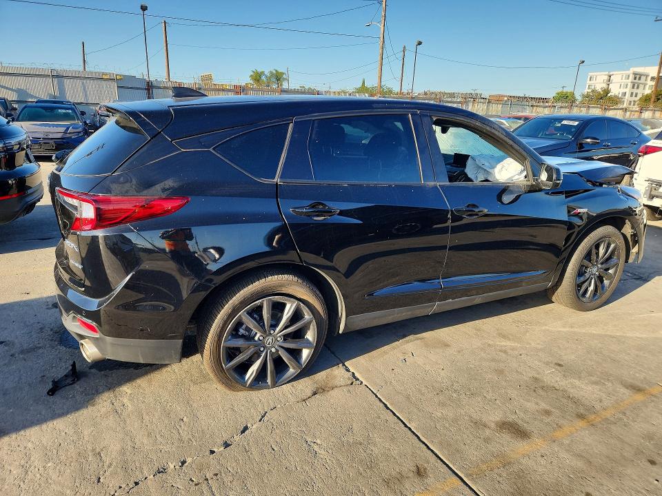 2025 Acura Rdx VIN 5J8TC2H60SL027324 COPART salvage auction — FRONT END, CA - DIS/DLR/EXP ONLY CLEAN TITLE, sold $12,700 on 2026-07-29 (photo 3)