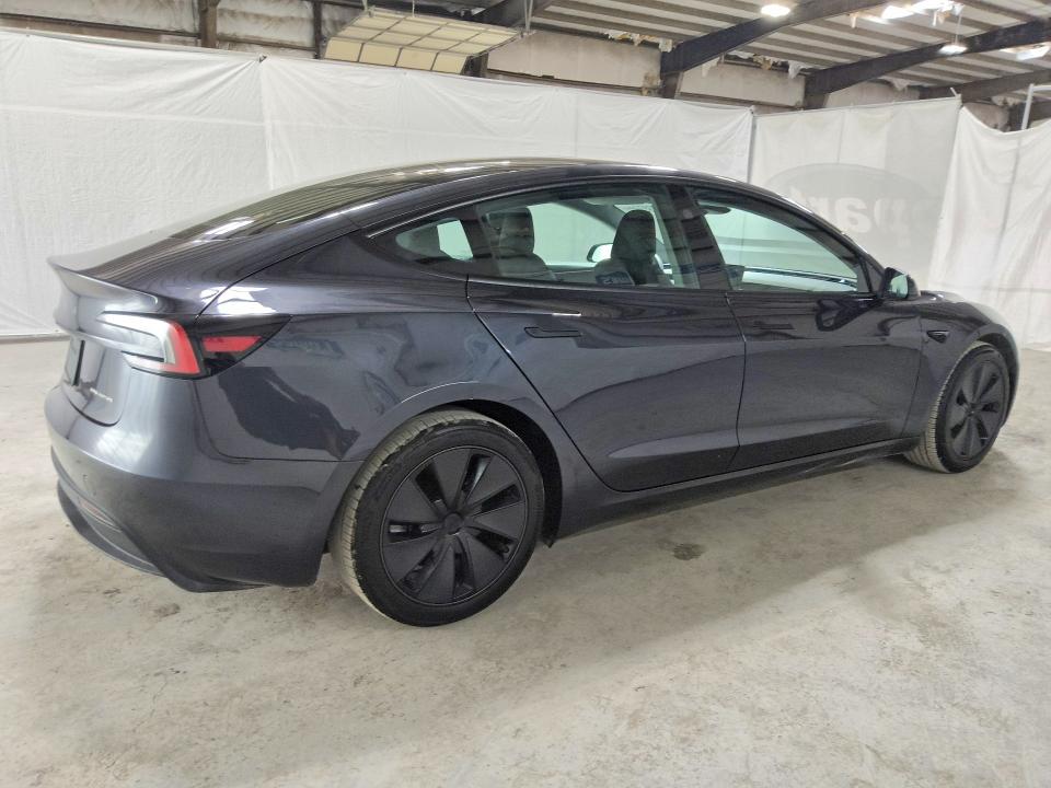 2024 Tesla Model 3 VIN 5YJ3E1EB5RF744268 COPART salvage auction — MINOR DENT/SCRATCHES, TN - CERTIFICATE OF TITLE, sold $22,500 on 2026-07-21 (photo 3)