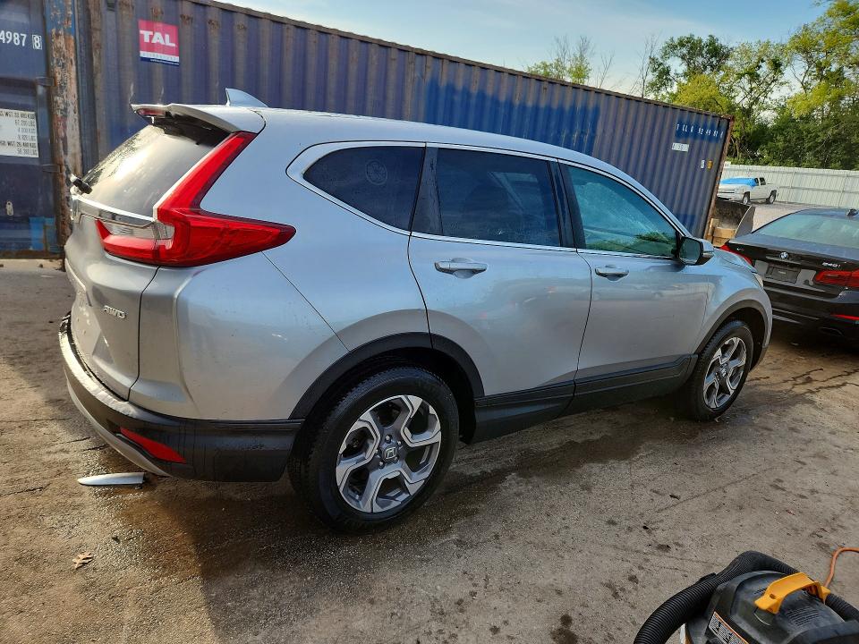 2018 Honda Cr-v VIN 7FARW2H50JE099542 COPART salvage auction — HAIL, Wi - Certificate Of Title, sold $8,300 on 2026-07-27 (photo 3)