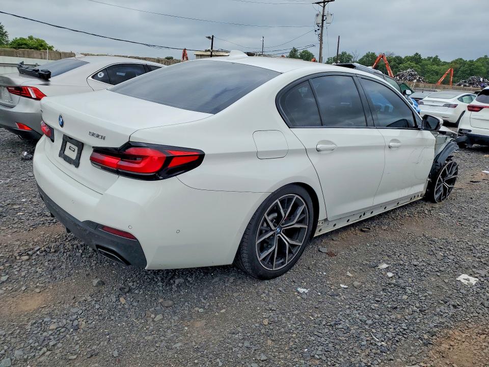 2022 BMW VIN WBA73BJ00NWX49432 COPART salvage auction — FRONT END, Nj - Cert Of Title-Salvage, sold $22,700 on 2026-08-07 (photo 3)