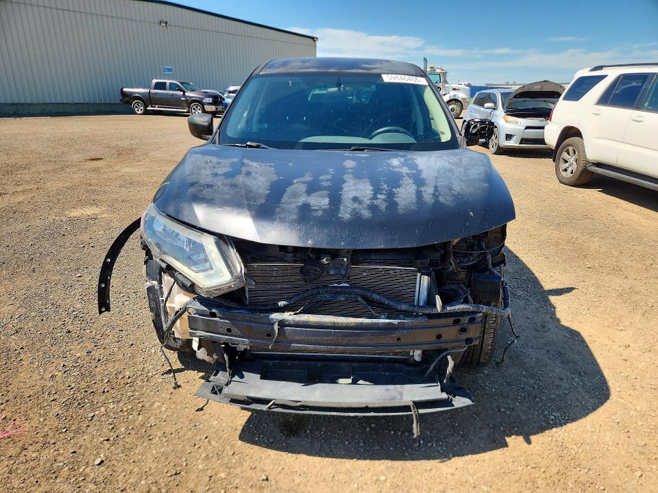 2017 Nissan Rogue VIN KNMAT2MT9HP533172 COPART salvage auction — FRONT END, Ab - Bos - Salvage, sold $1,750 on 2026-07-21 (photo 5)