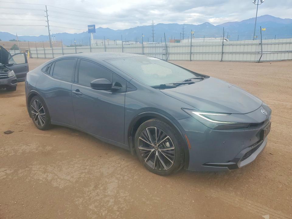 2024 Toyota Prius VIN JTDADABU7R3013760 COPART salvage auction — HAIL, Co - Certificate Of Title, sold $8,300 on 2026-07-29 (photo 4)