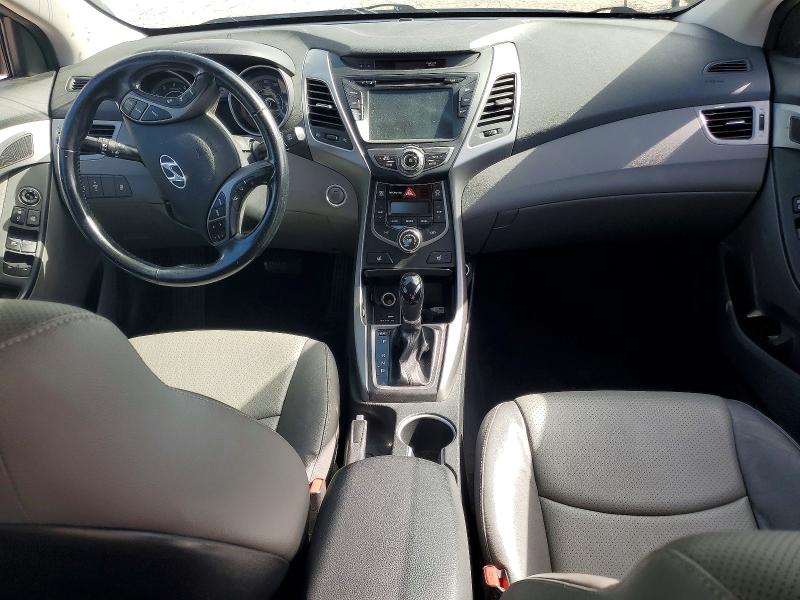 2014 Hyundai Elantra VIN KMHDH4AE6EU138942 COPART salvage auction — FRONT END, Salvage Title, sold $15 on 2026-07-22 (photo 8)