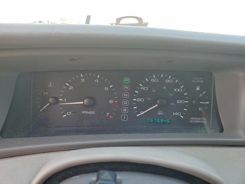 1998 Lincoln Mark series VIN 1LNFM91V6WY606504 COPART salvage auction — FRONT END, FL - CERTIFICATE OF TITLE, sold $850 on 2026-07-31 (photo 9)