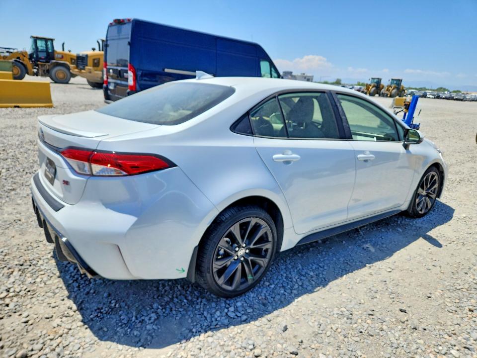 2023 Toyota Corolla VIN JTDS4MCEXP3516757 COPART salvage auction — FRONT END, Co - Public - Salvage Title, sold $675 on 2026-07-28 (photo 3)