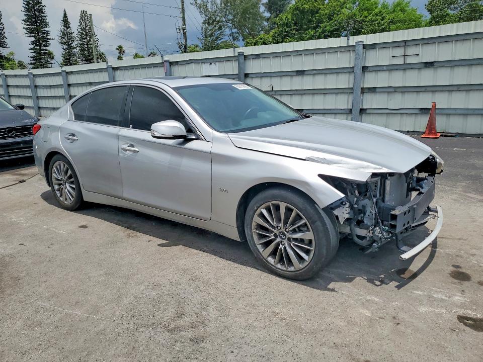 2017 Infiniti Q50 VIN JN1EV7AP8HM736624 COPART salvage auction — MECHANICAL, Tn - Salvage Cert-Rebuilt Vehicle, sold $1,250 on 2026-07-27 (photo 4)