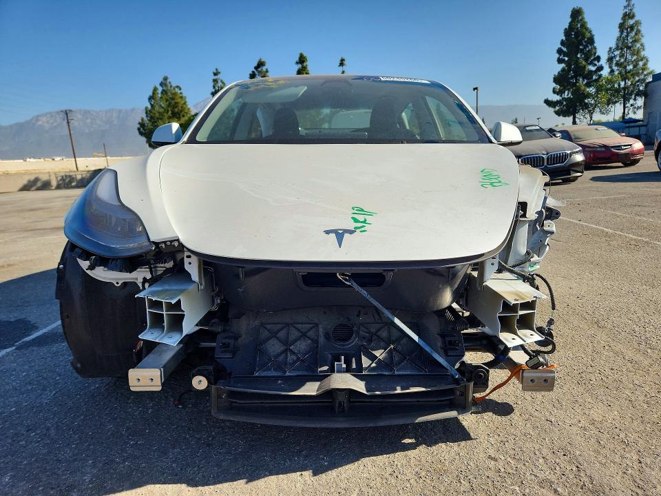 2023 Tesla Model 3 VIN 5YJ3E1EA3PF555543 COPART salvage auction — FRONT END, Ca - Salvage Certificate, sold $6,200 on 2026-07-16 (photo 5)