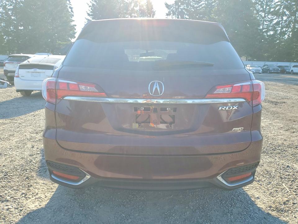 2018 Acura Rdx VIN 5J8TB4H59JL007321 COPART salvage auction — FRONT END, Wa - Bill Of Sale, sold $1,350 on 2026-07-31 (photo 6)
