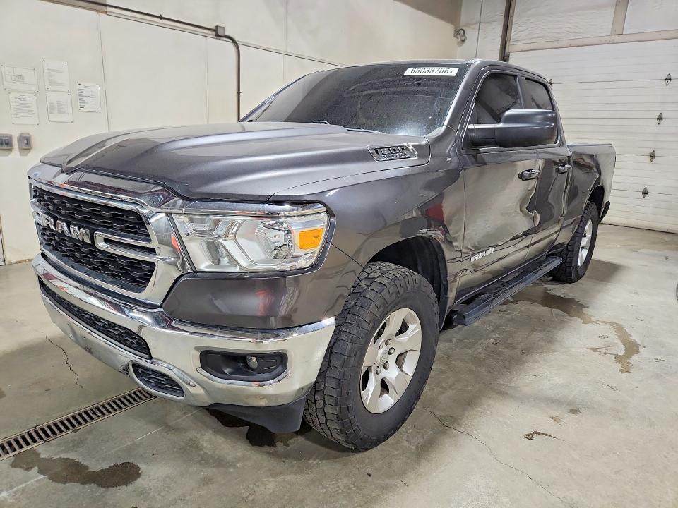 2022 Ram 1500 VIN 1C6RREBT9NN143581 COPART salvage auction — MINOR DENT/SCRATCHES, Tn - Certificate Of Title (P), sold $16,300 on 2026-08-04 (photo 1)