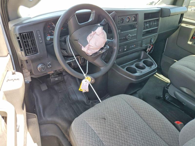 2025 Chevrolet Express VIN 1GCWGAFP7S1113098 COPART salvage auction — FRONT END, Ca - Dis/Dlr/Exp Only Clean Title (P), sold $7,100 on 2026-07-30 (photo 8)