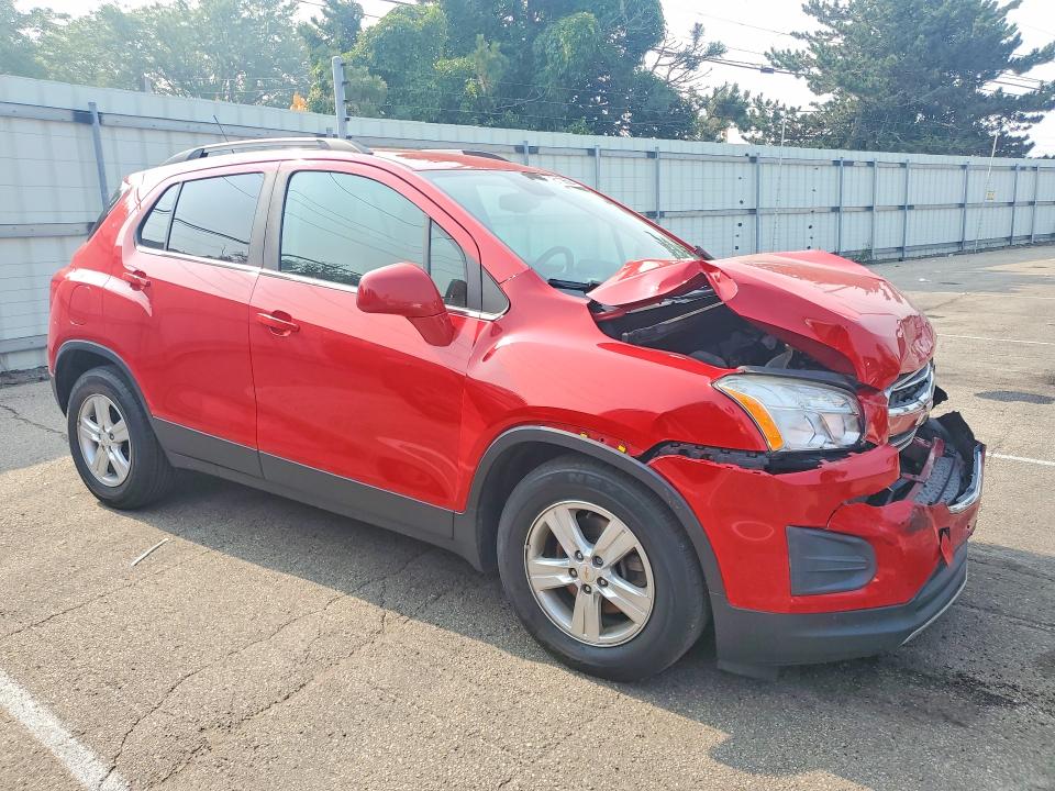 2016 Chevrolet Trax VIN KL7CJLSBXGB755405 COPART salvage auction — FRONT END, Oh - Cert Of Title-Salvage, sold $650 on 2026-07-31 (photo 4)