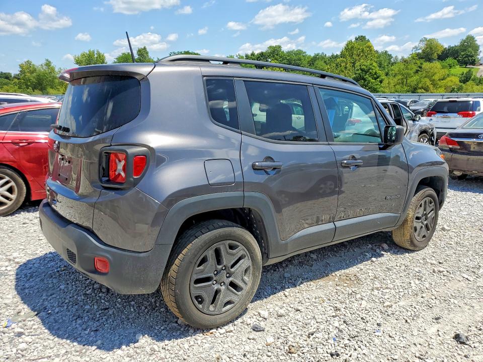 2019 Jeep Renegade VIN ZACNJBAB1KPK55247 COPART salvage auction — FRONT END, KY - CERTIFICATE OF TITLE, sold $1,600 on 2026-08-14 (photo 3)