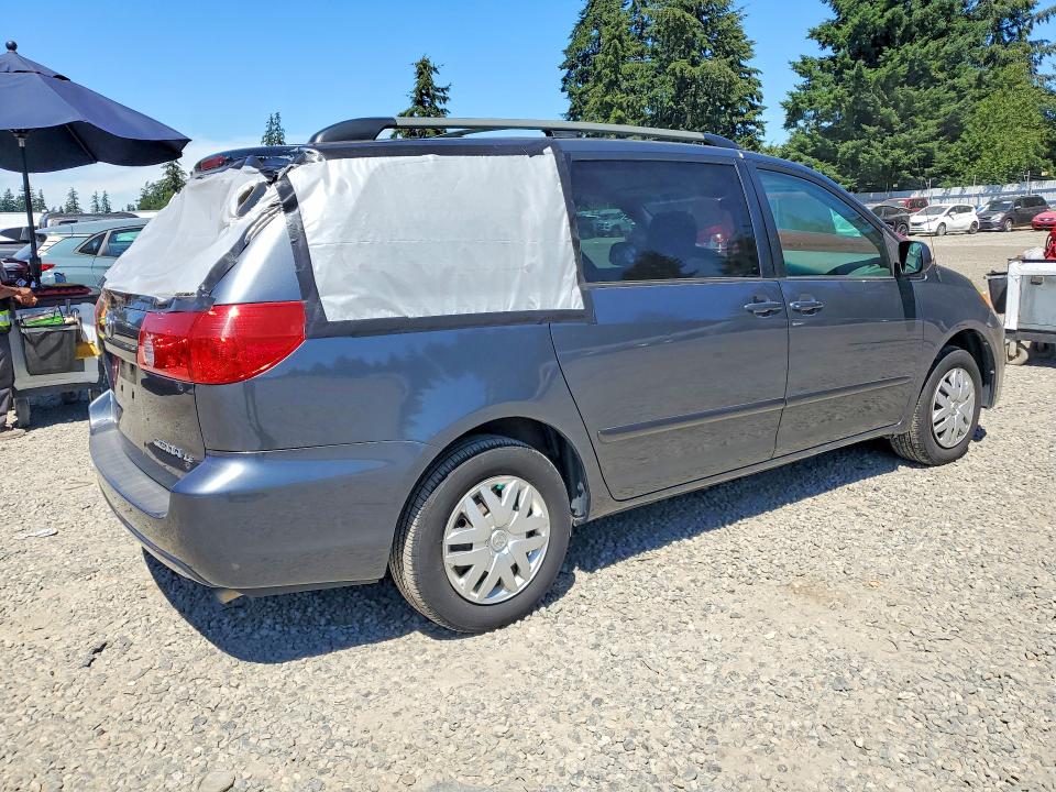 2006 Toyota Sienna VIN 5TDZA23C96S403518 COPART salvage auction — REAR END, Wa - Bill Of Sale, sold $125 on 2026-07-24 (photo 3)