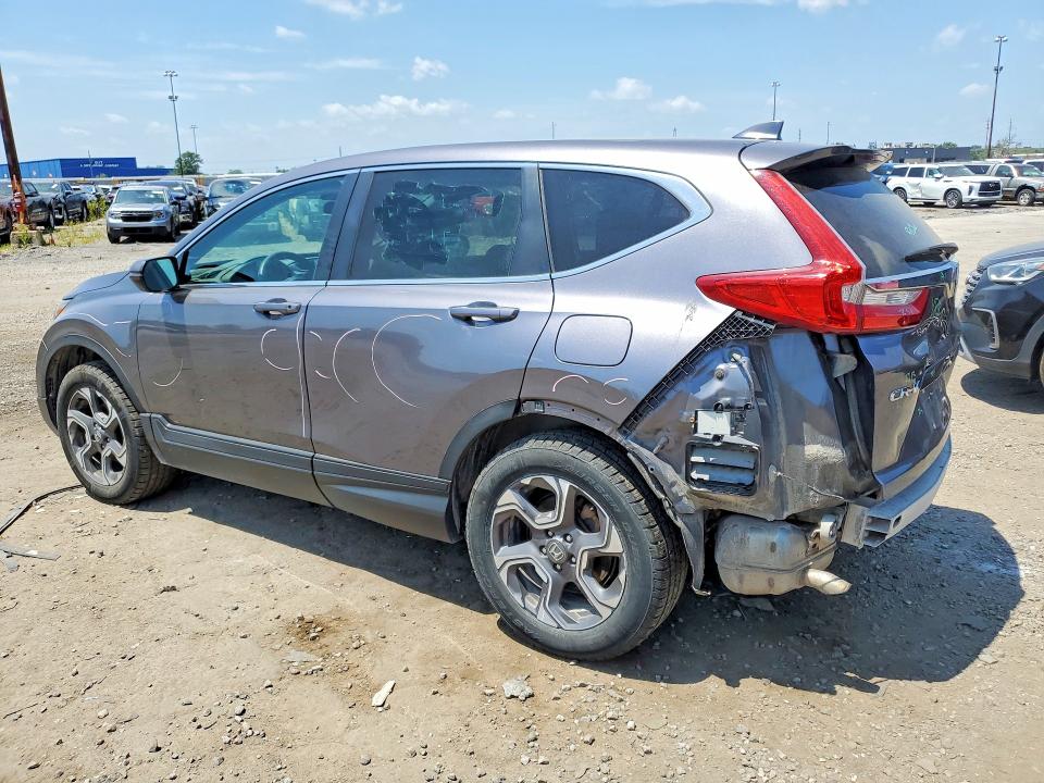 2018 Honda Cr-v VIN 7FARW2H5XJE074843 COPART salvage auction — REAR END, Mi - Certificate Of Title, sold $5,300 on 2026-07-28 (photo 2)