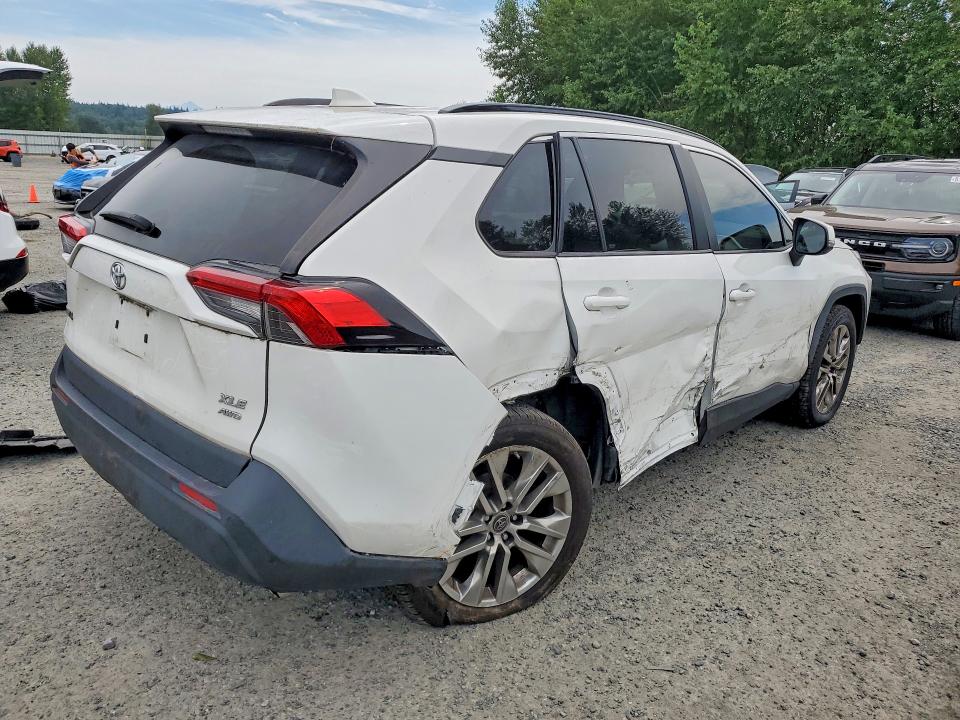 2019 Toyota Rav 4 VIN JTMA1RFV6KD011086 COPART salvage auction — SIDE, WA - BILL OF SALE, sold $8,700 on 2026-07-27 (photo 3)