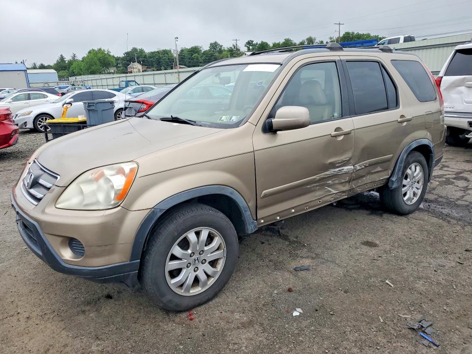 2006 Honda Cr-v VIN JHLRD78906C047417 COPART salvage auction — SIDE, PA - CERTIFICATE OF SALVAGE, sold $950 on 2026-07-10 (photo 1)