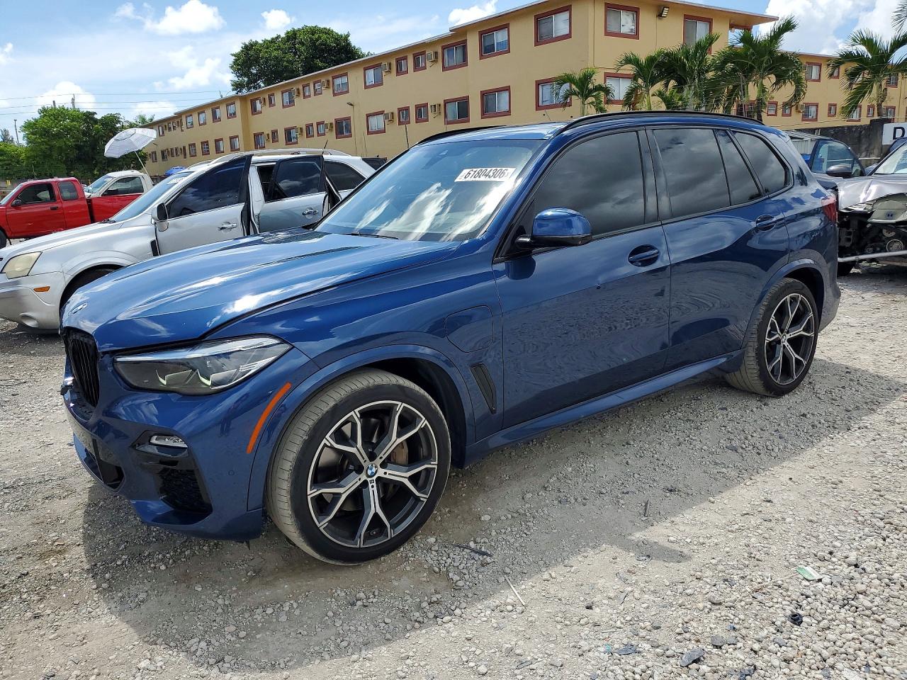 2021 BMW X5 VIN 5UXTA6C09M9E52718 — COPART salvage auction photo