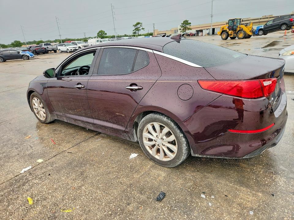 2014 Kia Optima VIN 5XXGN4A74EG291028 COPART salvage auction — MINOR DENT/SCRATCHES, LA - CERTIFICATE OF TITLE (P), sold $3,000 on 2026-07-29 (photo 2)