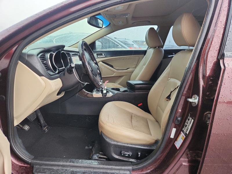 2012 Kia Optima VIN 5XXGN4A60CG038955 COPART salvage auction — NORMAL WEAR, Tx - Certificate Of Title, sold $275 on 2026-07-23 (photo 7)