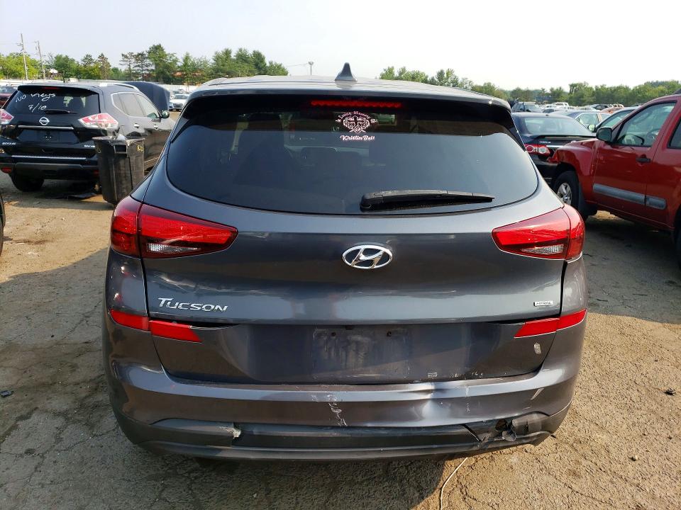 2019 Hyundai Tucson VIN KM8J23A42KU885326 COPART salvage auction — FRONT END, Ct - Cert Of Title-Salvage, sold $4,050 on 2026-07-23 (photo 6)
