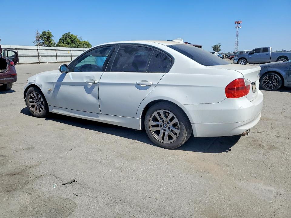 2007 BMW 3 series VIN WBAVC53557FZ76457 COPART salvage auction — FRONT END, CA - SALVAGE CERTIFICATE, sold $225 on 2026-07-31 (photo 2)