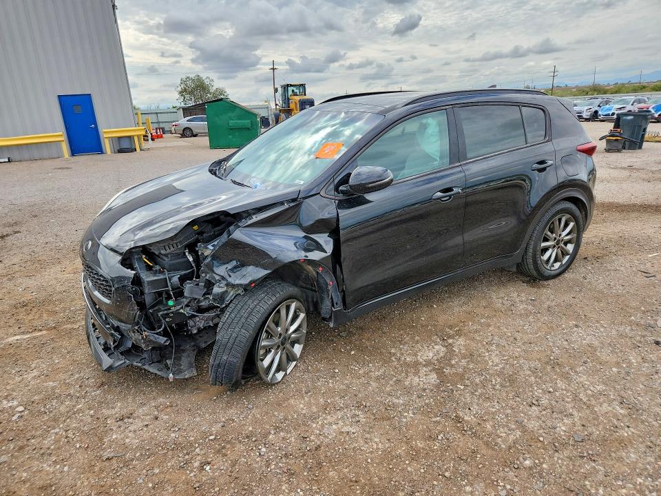 2022 Kia Sportage VIN KNDP63AC2N7014388 COPART salvage auction — FRONT END, Az - Cert Of Title - Salvage, sold $3,250 on 2026-07-31 (photo 1)