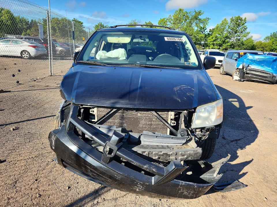 2010 Dodge Grand caravan VIN 2D4RN4DE4AR372697 COPART salvage auction — FRONT END, PA - CERTIFICATE OF SALVAGE, sold $15 on 2026-08-12 (photo 5)